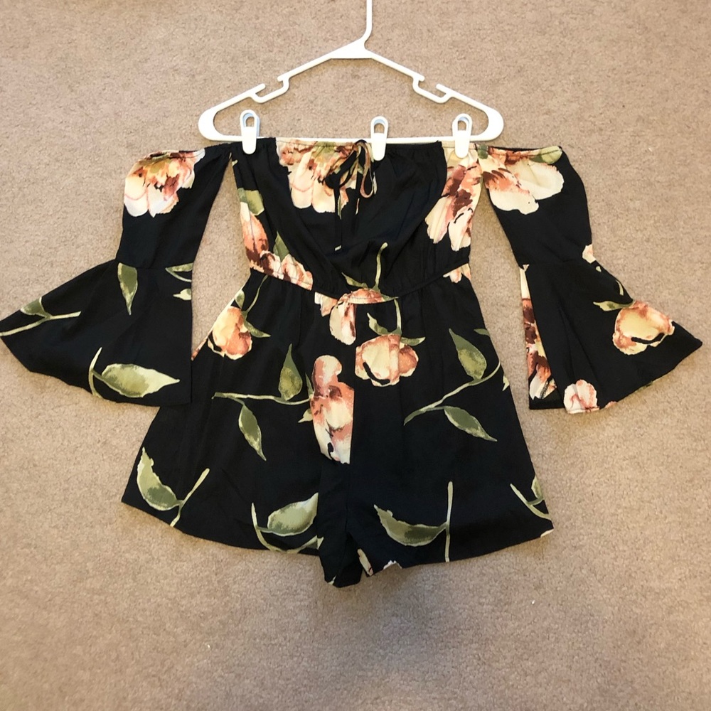 Off the Shoulder Romper